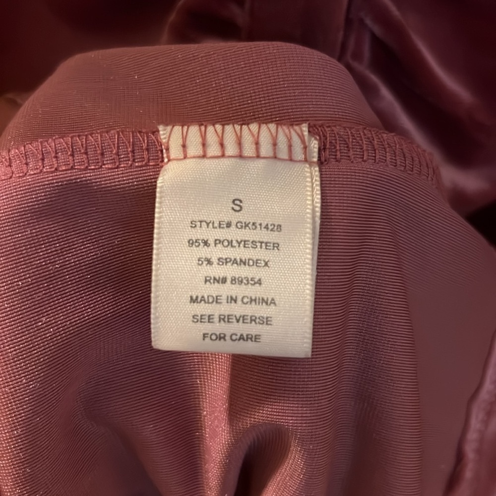 Long sleeve pink dress| Size small - Picture 5 of 6